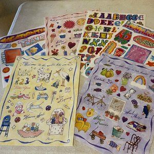 Creating Keepsakes Scrapbook Acid-Free Stickers/Stencils (Variety-Never Used)